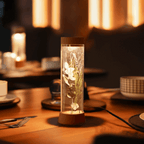 Lámpara de mesa recargable EOS, iluminación LED sostenible