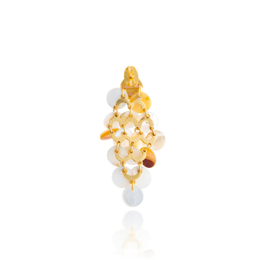 Pendientes Maldives Blanco