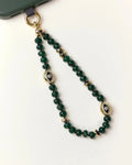 Leah Phone Charm in Emerald