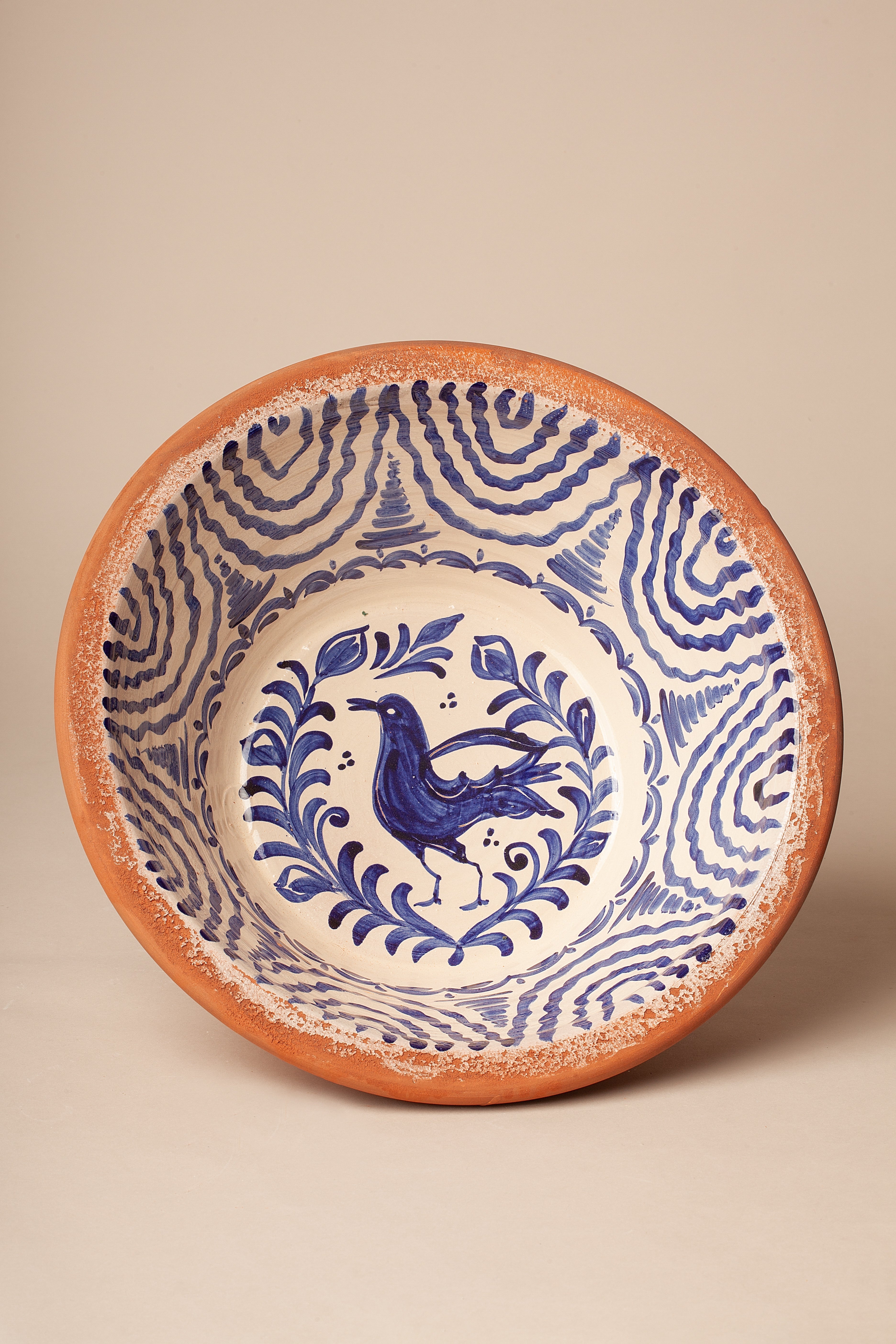 Lebrillos granaínos azul