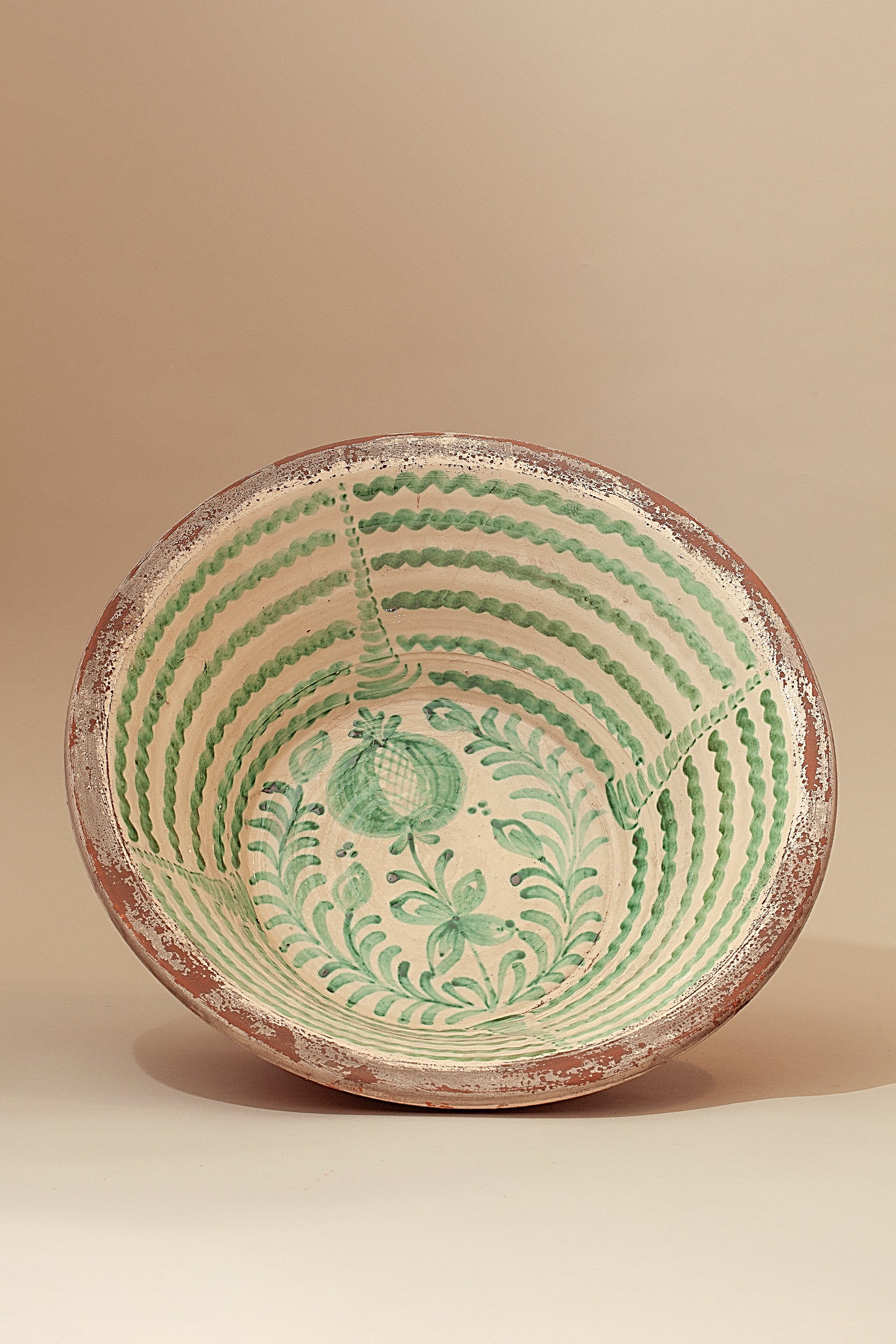 Lebrillos granaínos verde