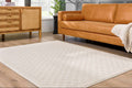 Leryn Ivory Checkered Area Rug