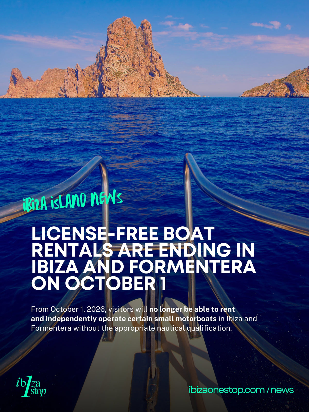 License-Free Boat Rentals Are Ending in Ibiza and Formentera on October 1