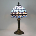 ArtZ® Nordic Stained Glass Table Lamp