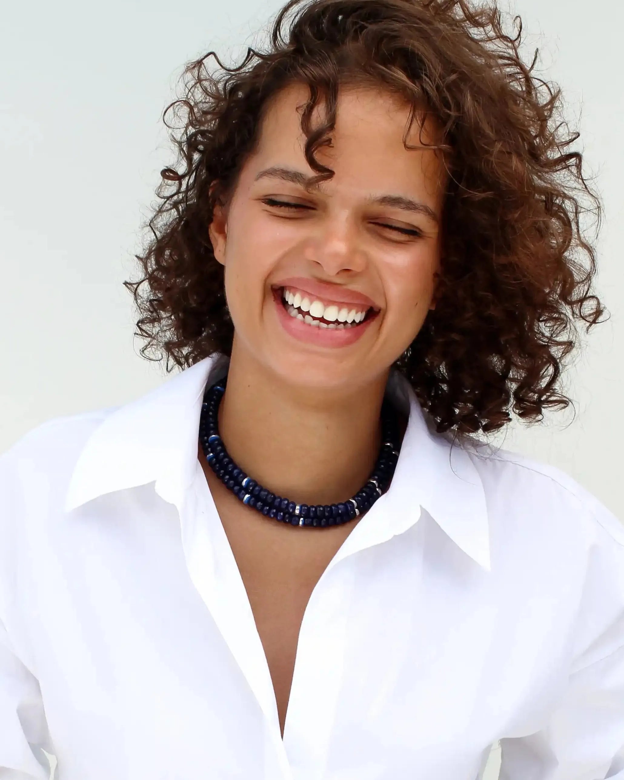 Lilou Necklace in Sapphire