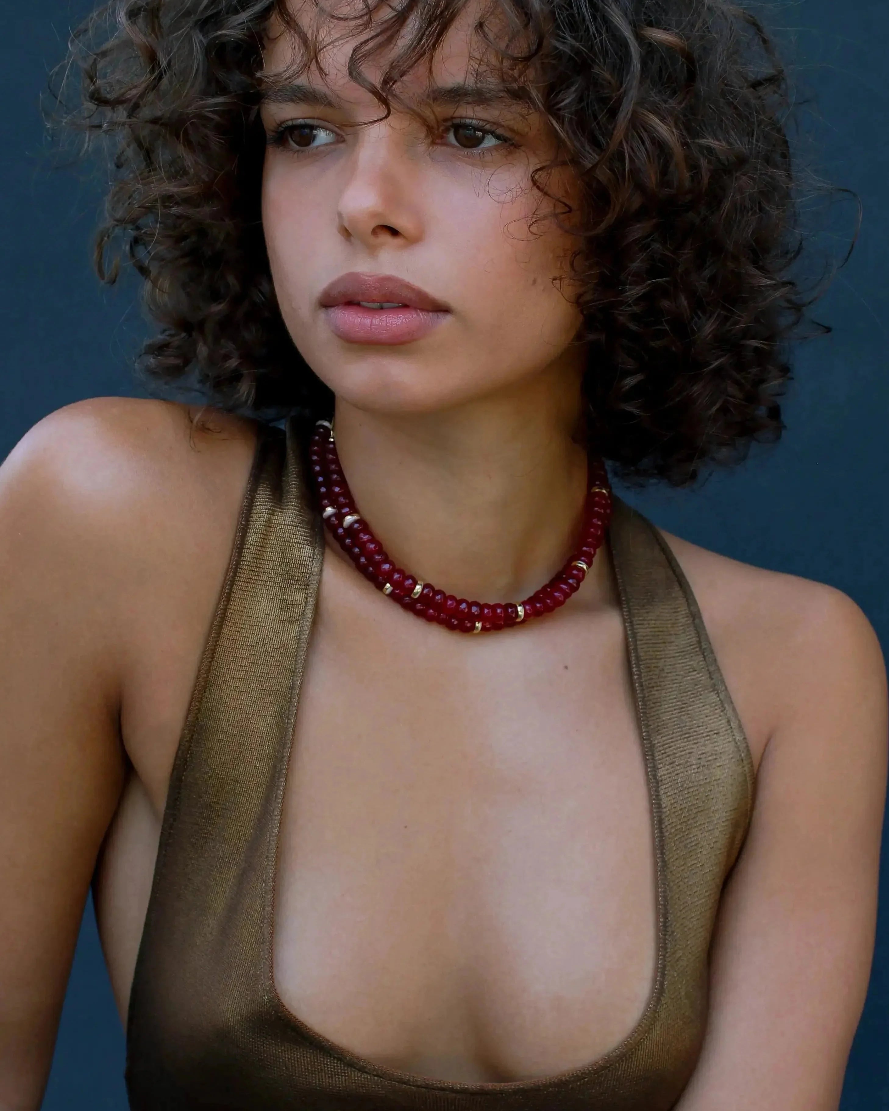 Lilou Necklace in Ruby