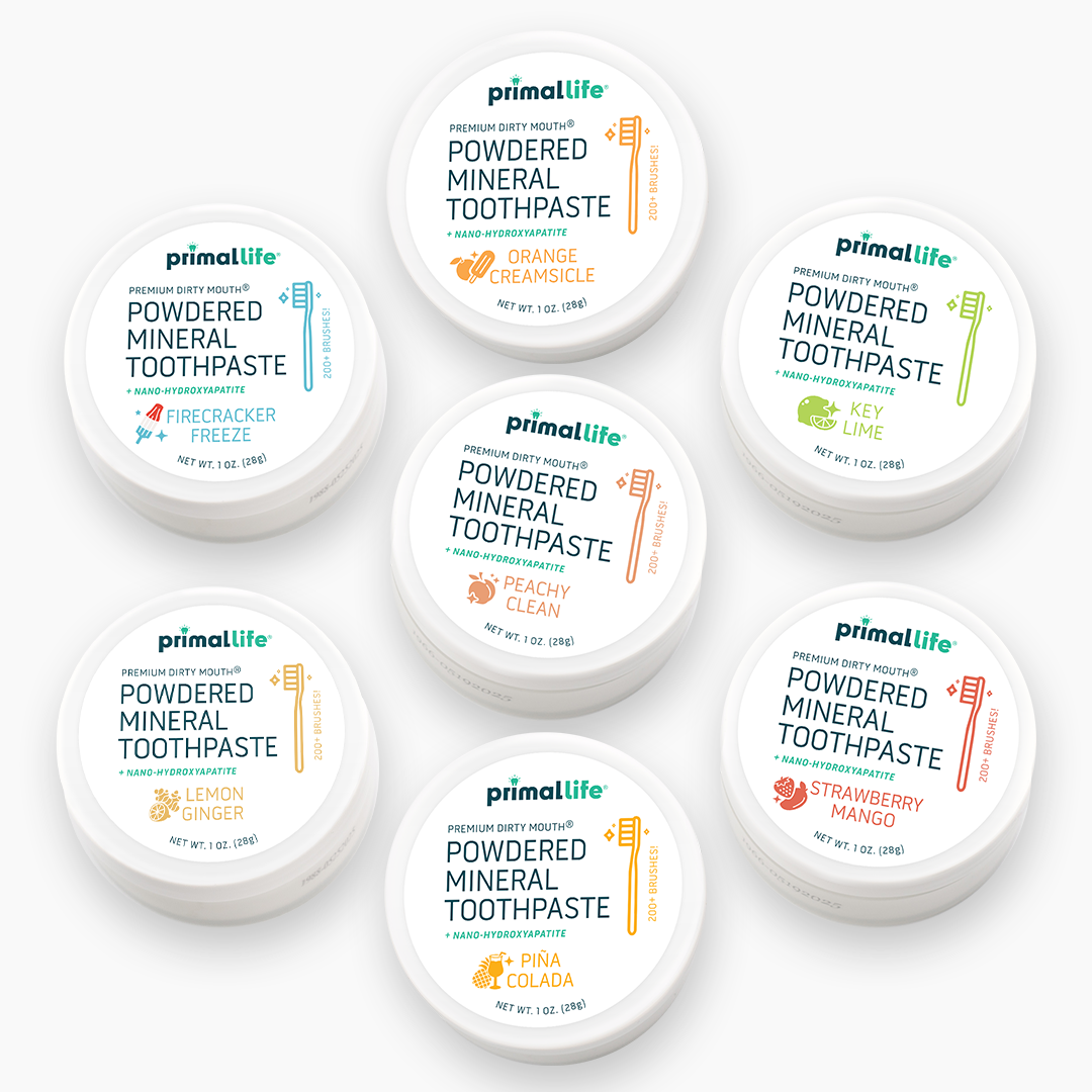 Limited Edition Dirty Mouth Toothpowder - Subscription By Primal Life Organics