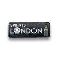 Sprints Run London Enamel Pin