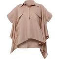 Loose Linen Shirt | Beige