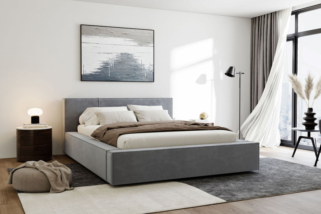 Luisa Fabric Upholstered Bed Frame