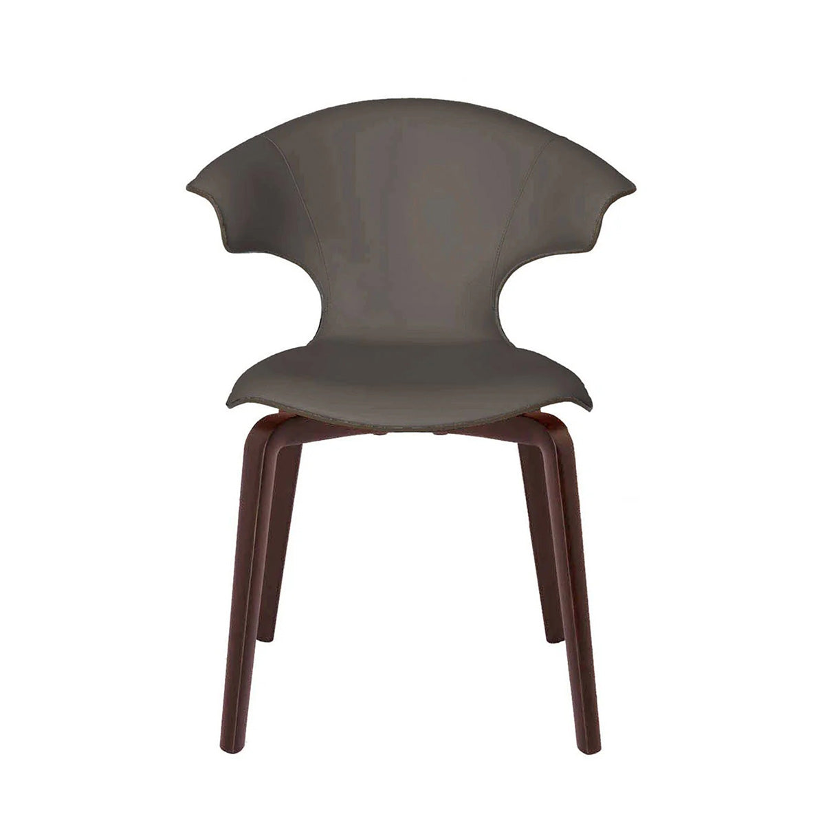 Montera Small Armchair in Seppia Leather