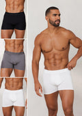 Lounge Underwear Men's Luxe Boxers (3 Pack) - Multipack