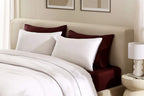 Luxe Bamboo Sham Set with Piping