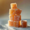 Lychee and Grapefruit Pate de Fruit By Muzeo Treats