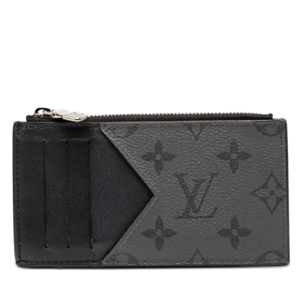 Monogram Eclipse Reverse Taigarama Coin Card Holder