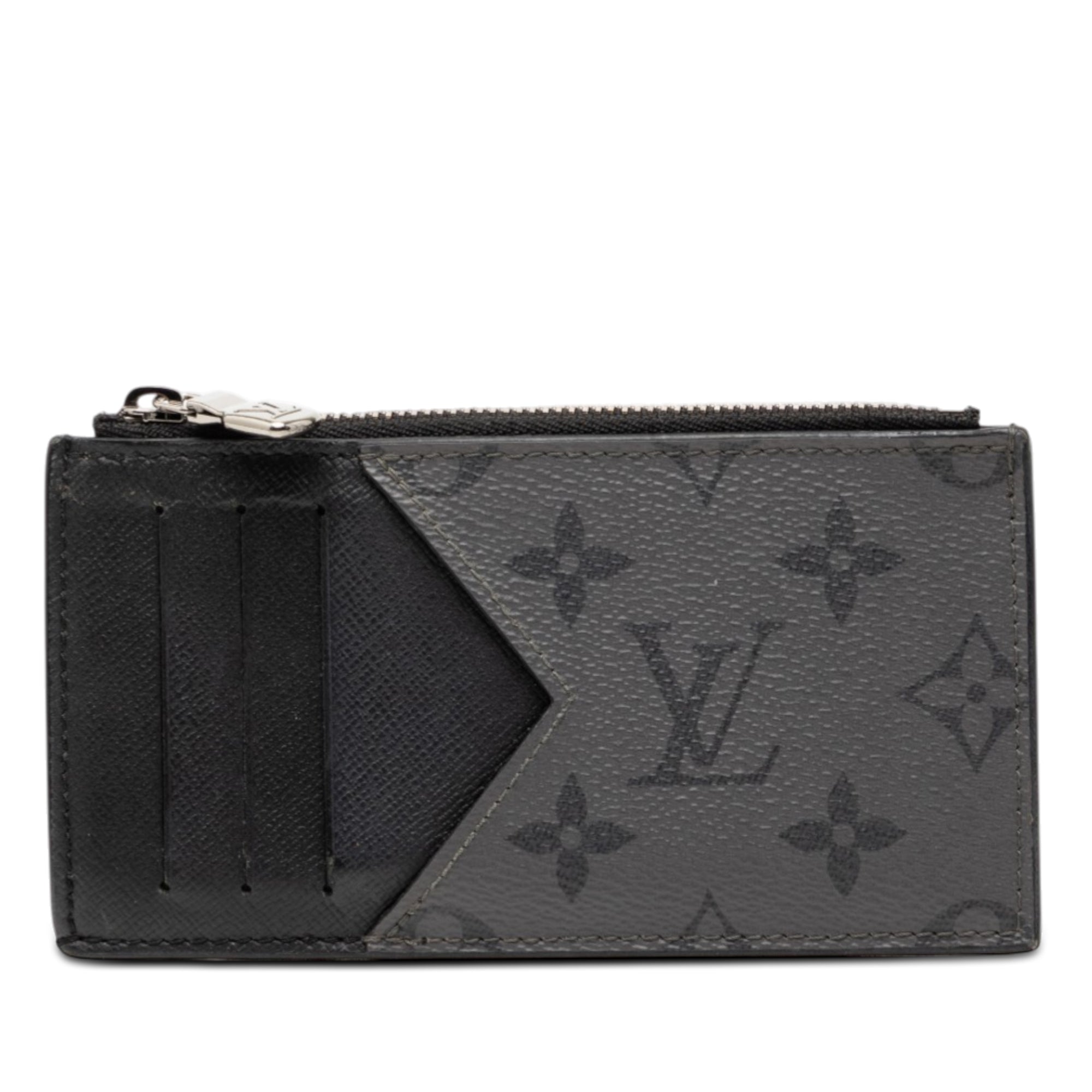 Monogram Eclipse Reverse Taigarama Coin Card Holder