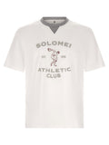 Camiseta deportiva Brunello Cucinelli Solomei — Blanca