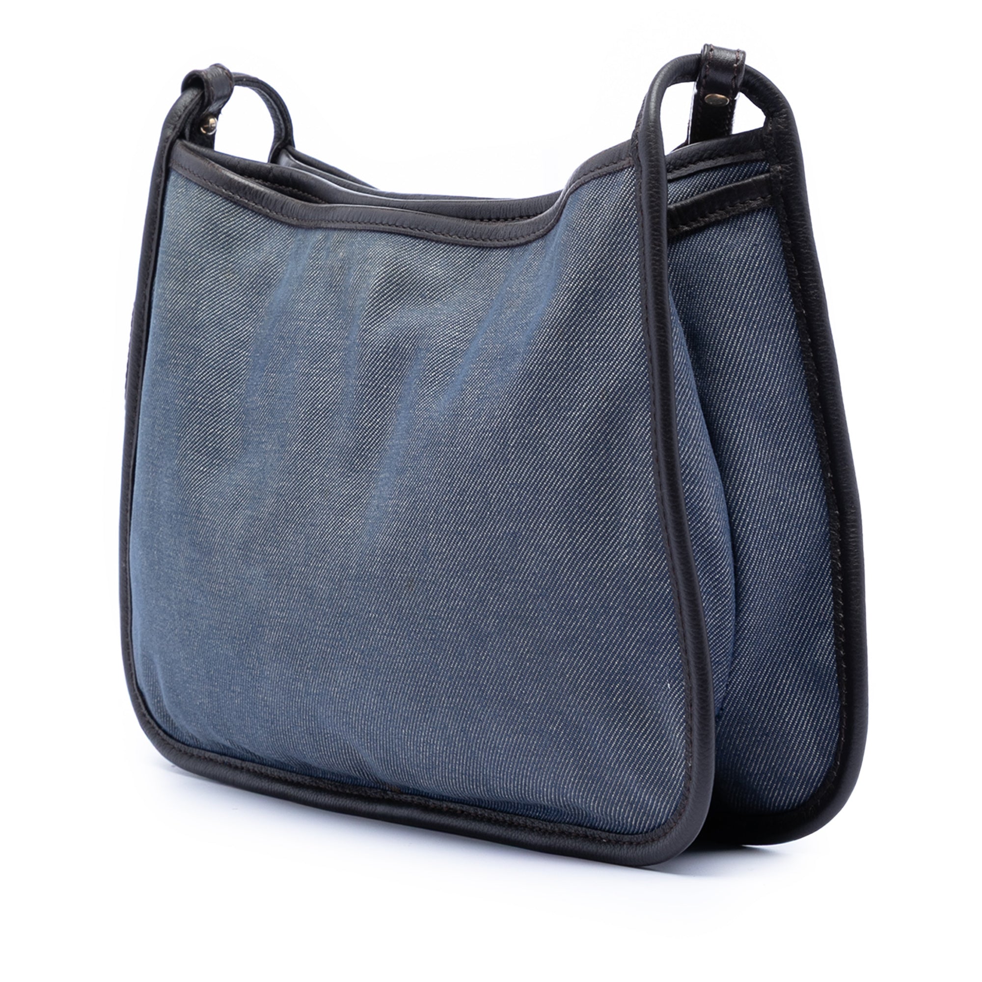 Denim Pochette Crossbody