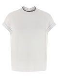 Brunello Cucinelli Monile T-Shirt — White