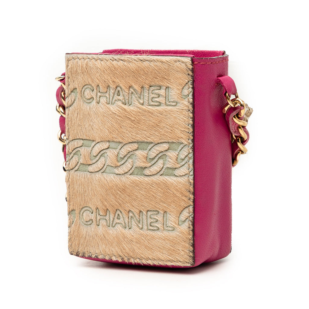 Lambskin and Pony Hair Cigarette Case