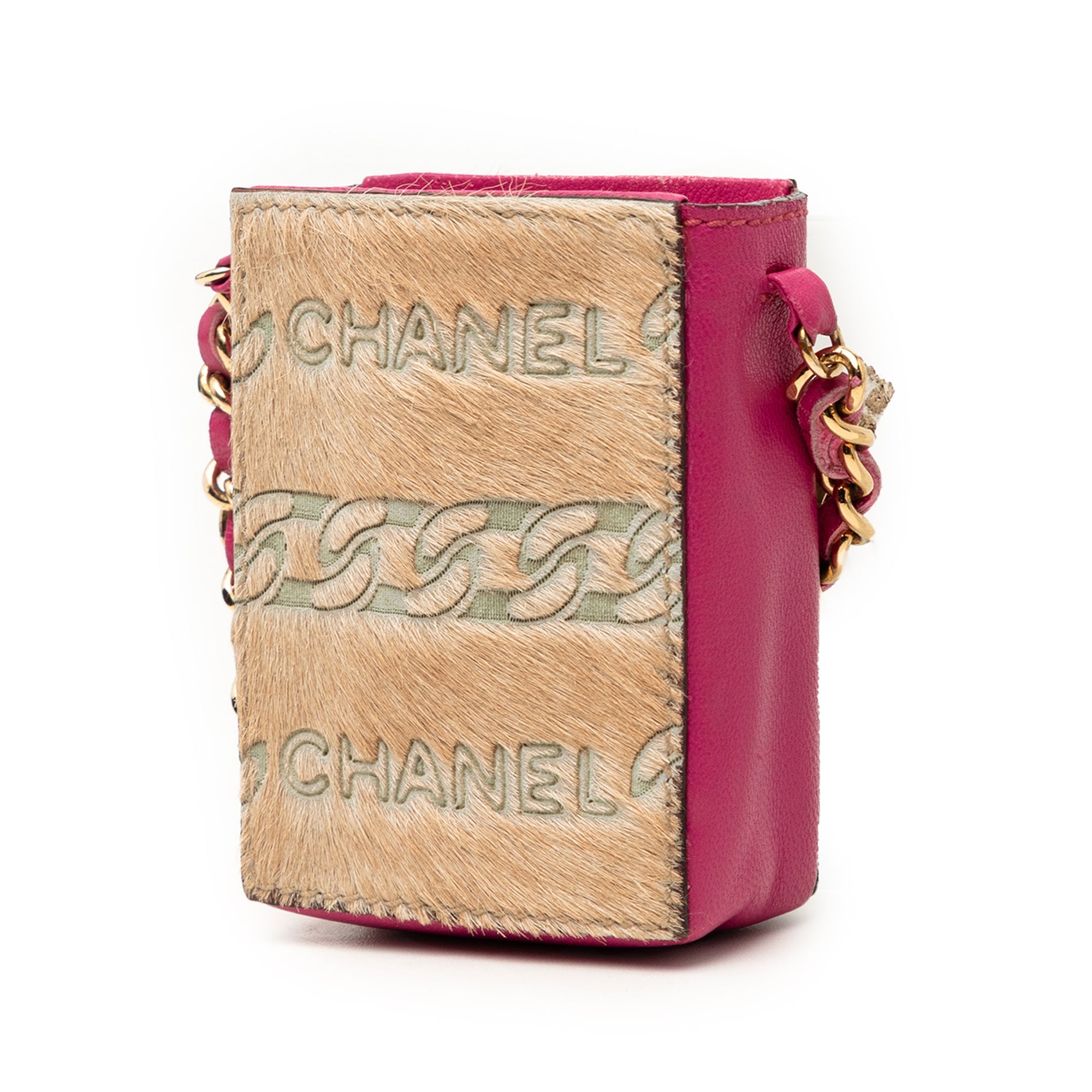 Lambskin and Pony Hair Cigarette Case