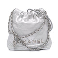 Mini Metallic Calfskin 22 Satchel