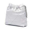 Mini Metallic Calfskin 22 Satchel