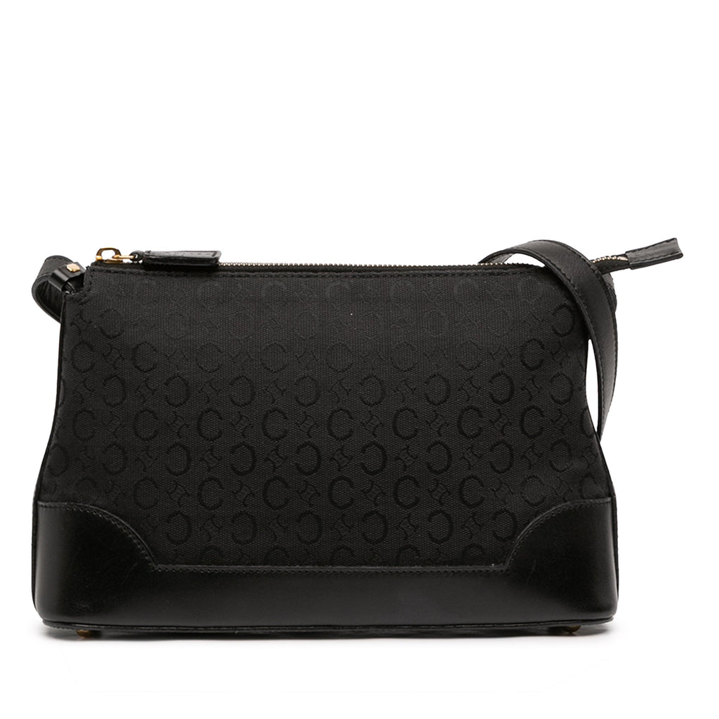C Macadam Canvas Shoulder Bag