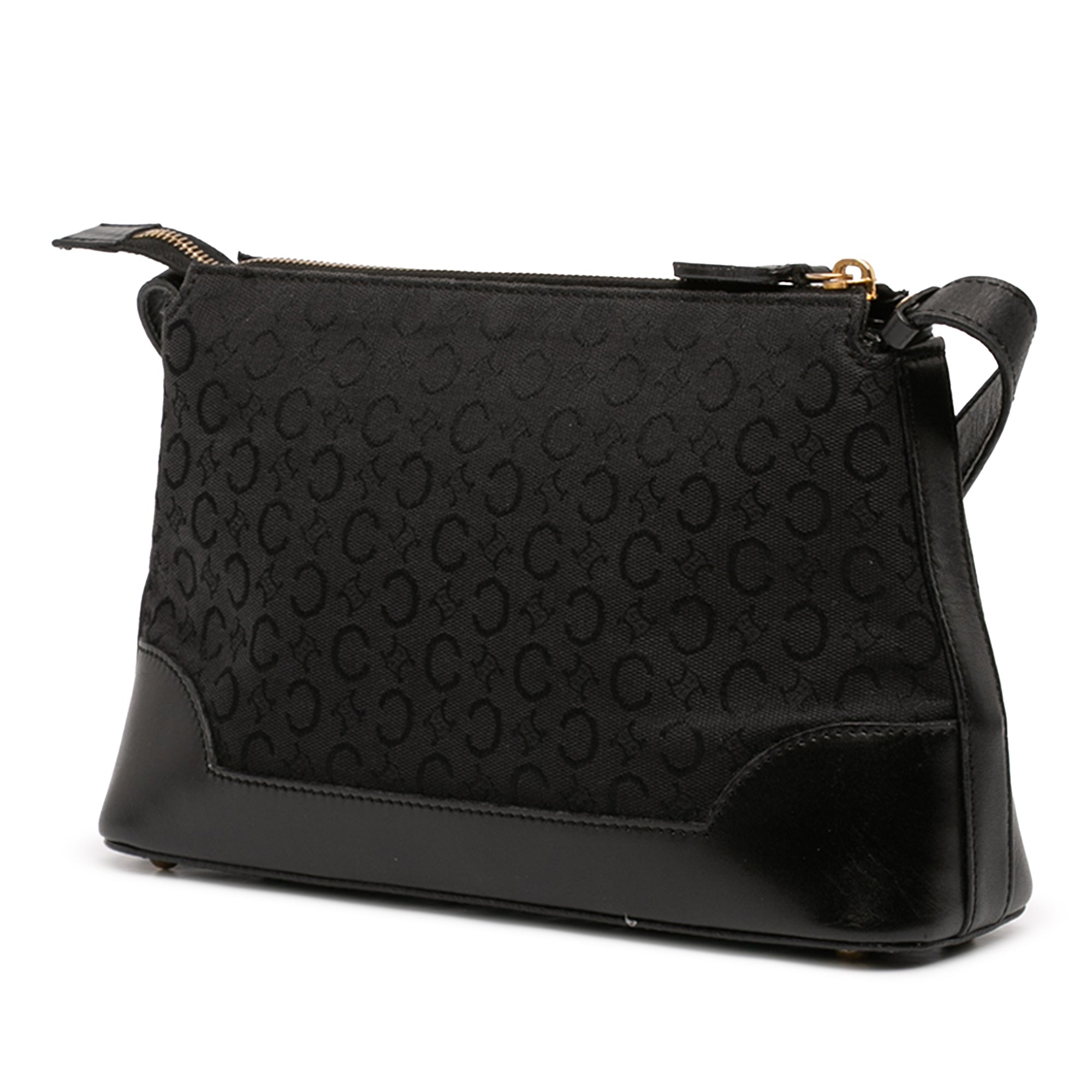 C Macadam Canvas Shoulder Bag