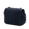 Paris Seoul Mini Crochet Lambskin Single Flap