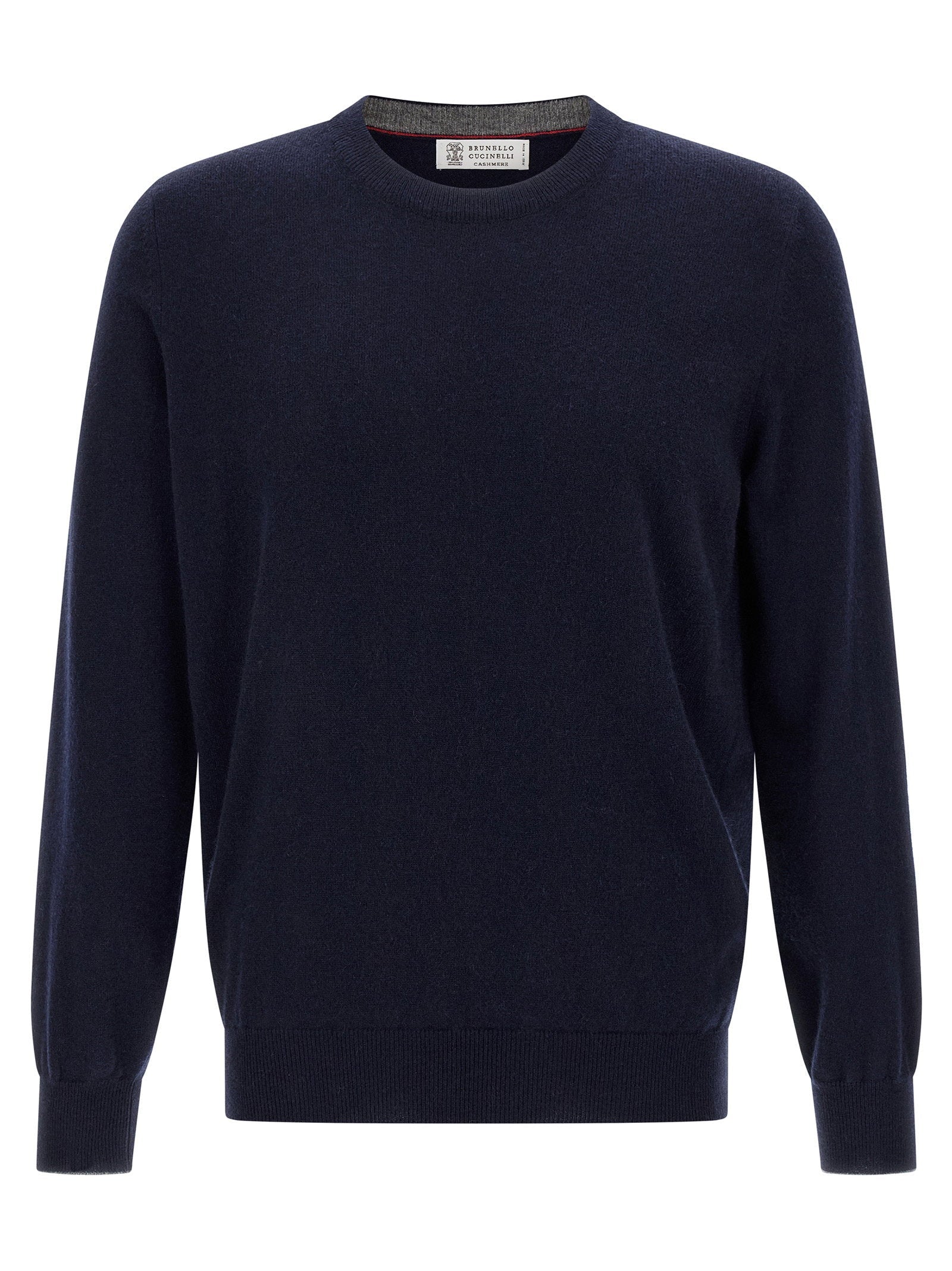 Brunello Cucinelli Cashmere Sweater — Navy