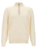 Brunello Cucinelli Cashmere Sweater — Cream