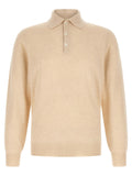 Brunello Cucinelli Cashmere Knit Polo Shirt
