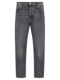 Brunello Cucinelli Pure Cotton Denim Jeans — Gray