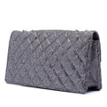 Quilted Glitter Canvas Reissue 2.55 Flap