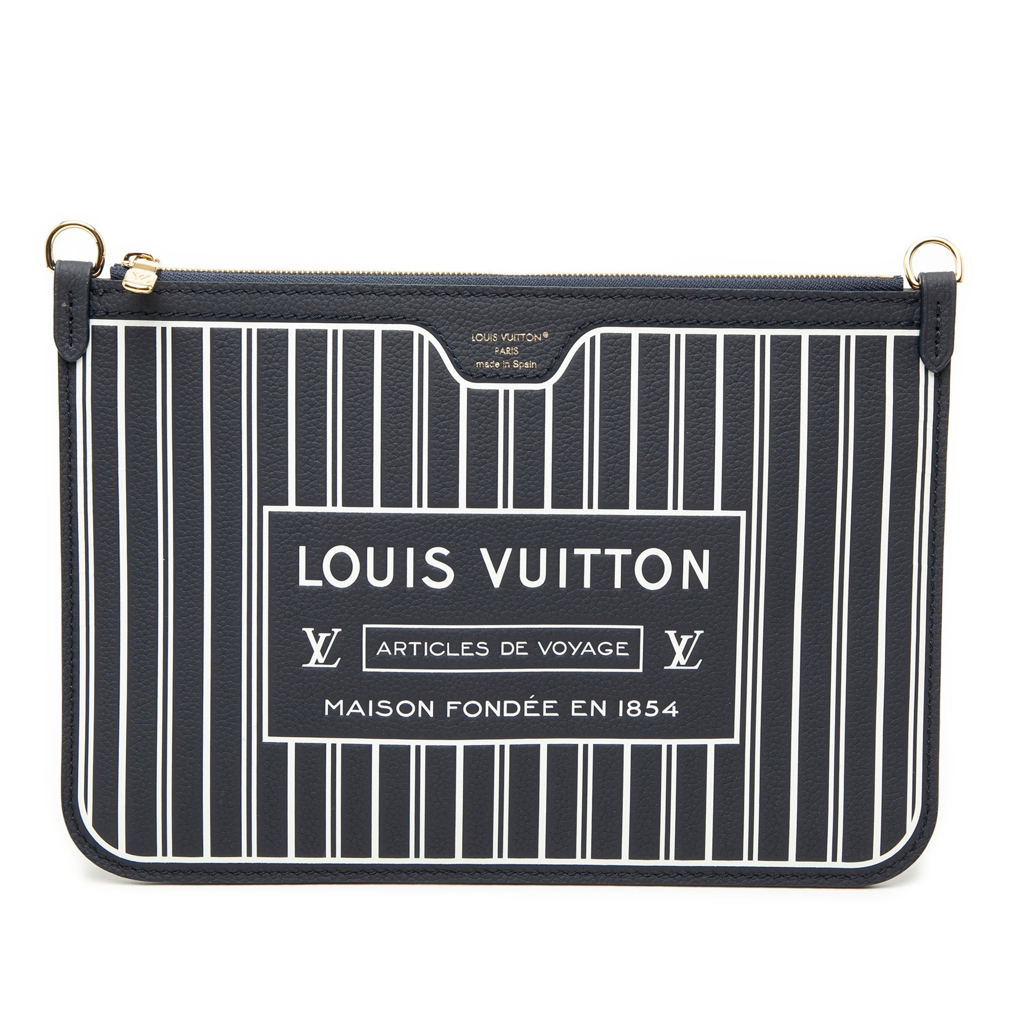 Inside Out Calfskin Neverfull MM Pouch