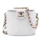 CC Lambskin Elegant Chain Vanity Case