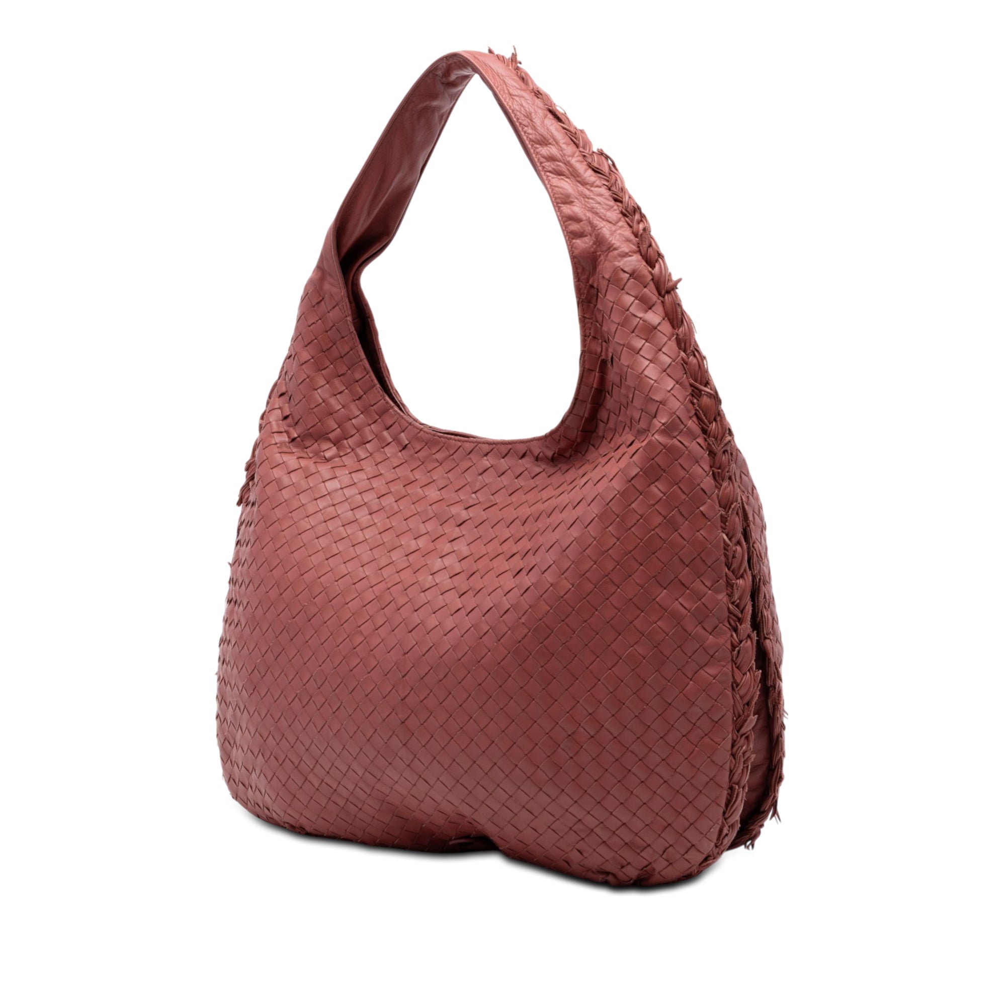 Nappa Intrecciato Expandable Hobo