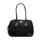 Soft Calf Trimmed Tessuto Bauletto Bag