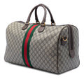 Medium GG Supreme Web Ophidia Carry On Duffle Bag