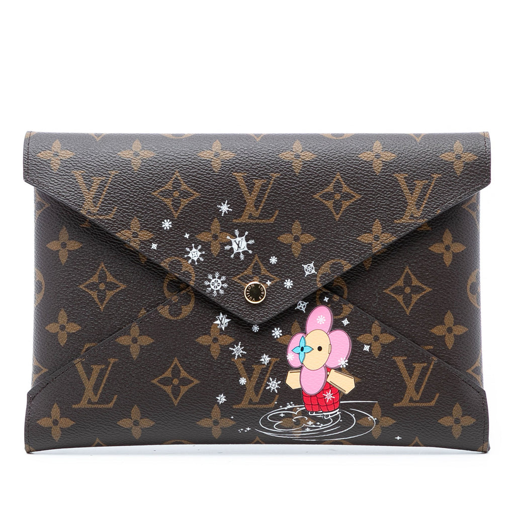 Monogram Christmas Animation Vivienne Kirigami Pochette GM
