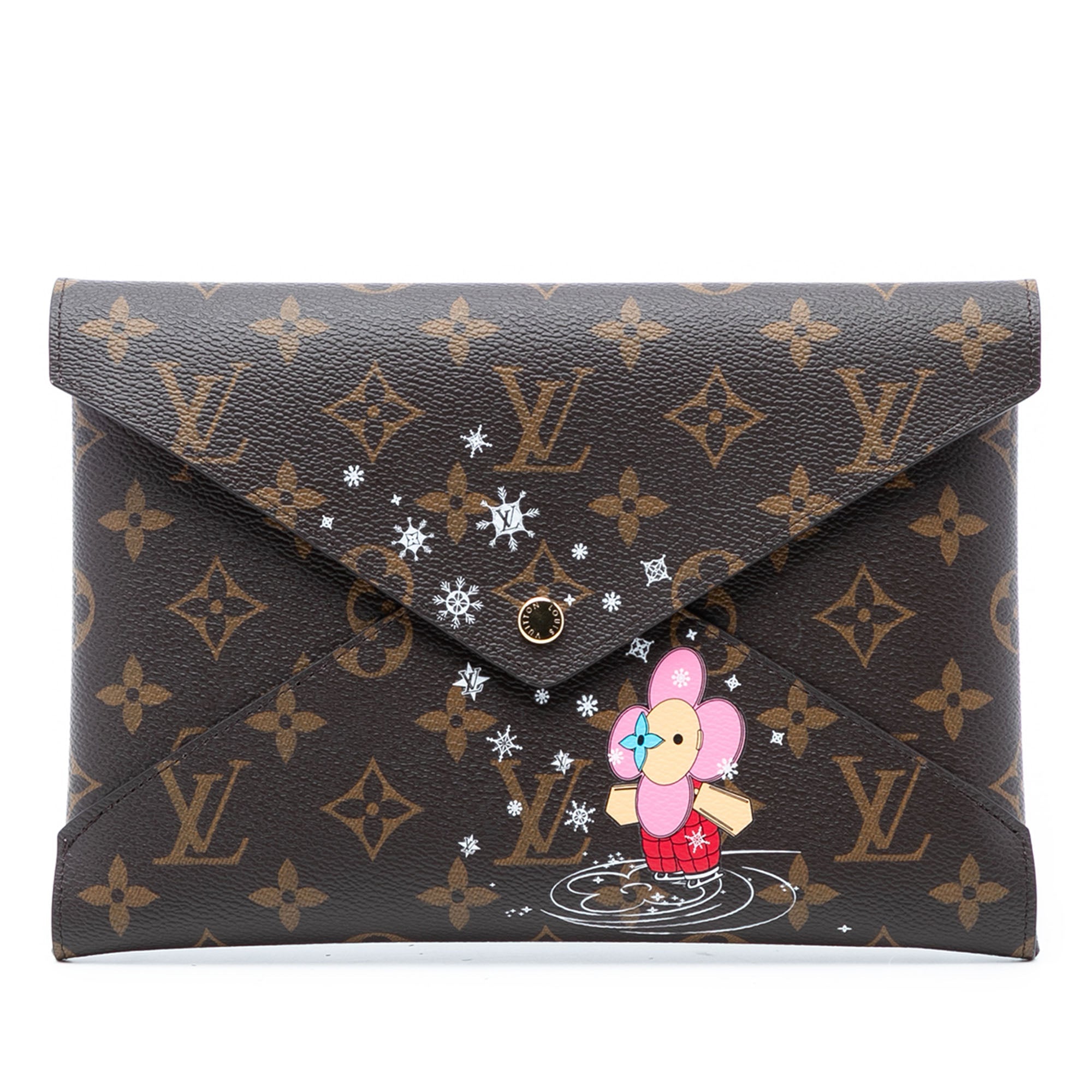 Monogram Christmas Animation Vivienne Kirigami Pochette GM