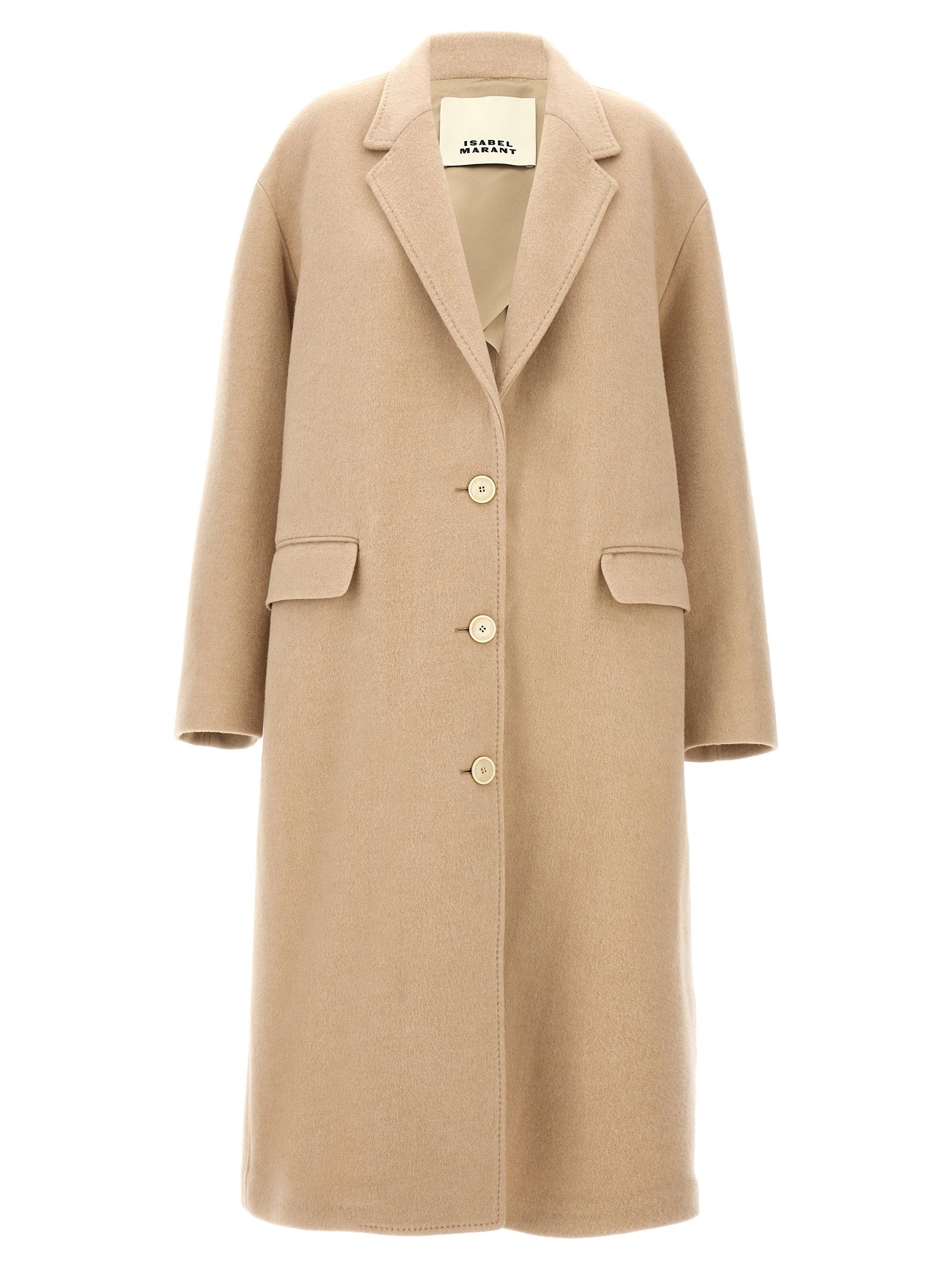 Isabel Marant Efezia Coat — Beige