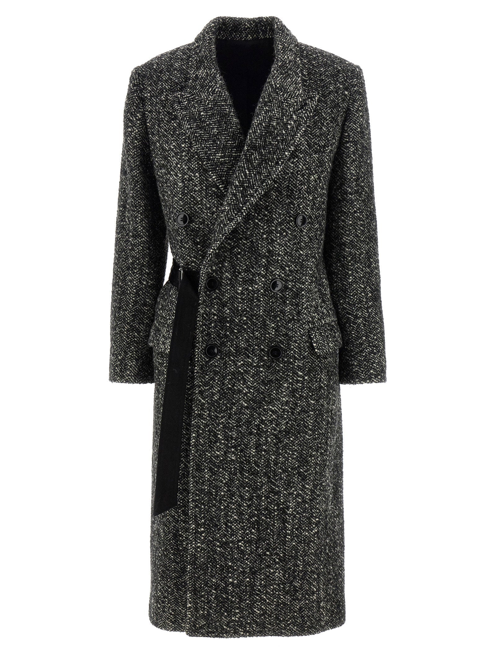 Isabel Marant Ebyane Coat — Gray