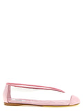 Moschino PVC and Satin Ballet Flat — Pink