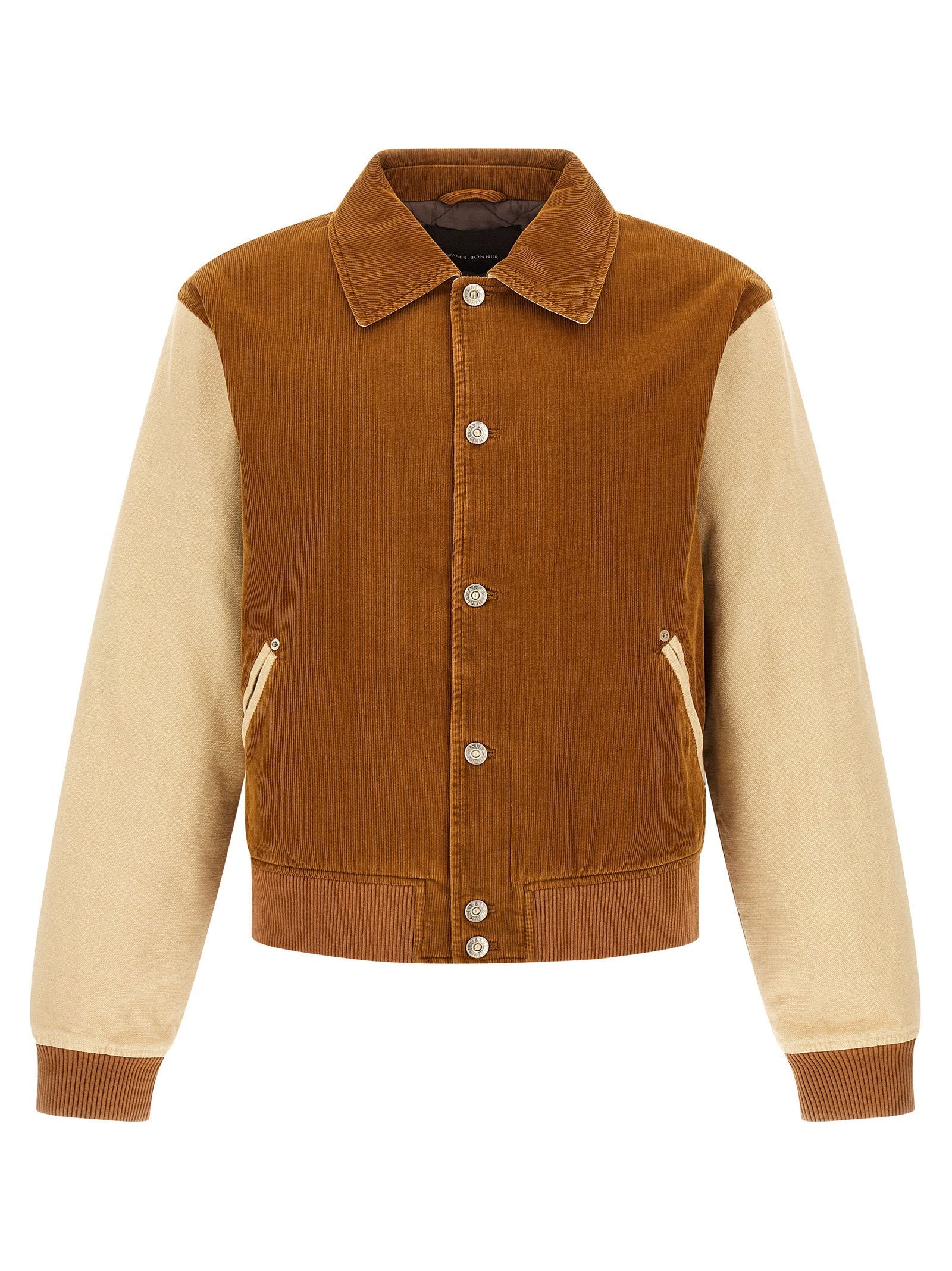 Wales Bonner Homecoming Bomber Jacket — Brown
