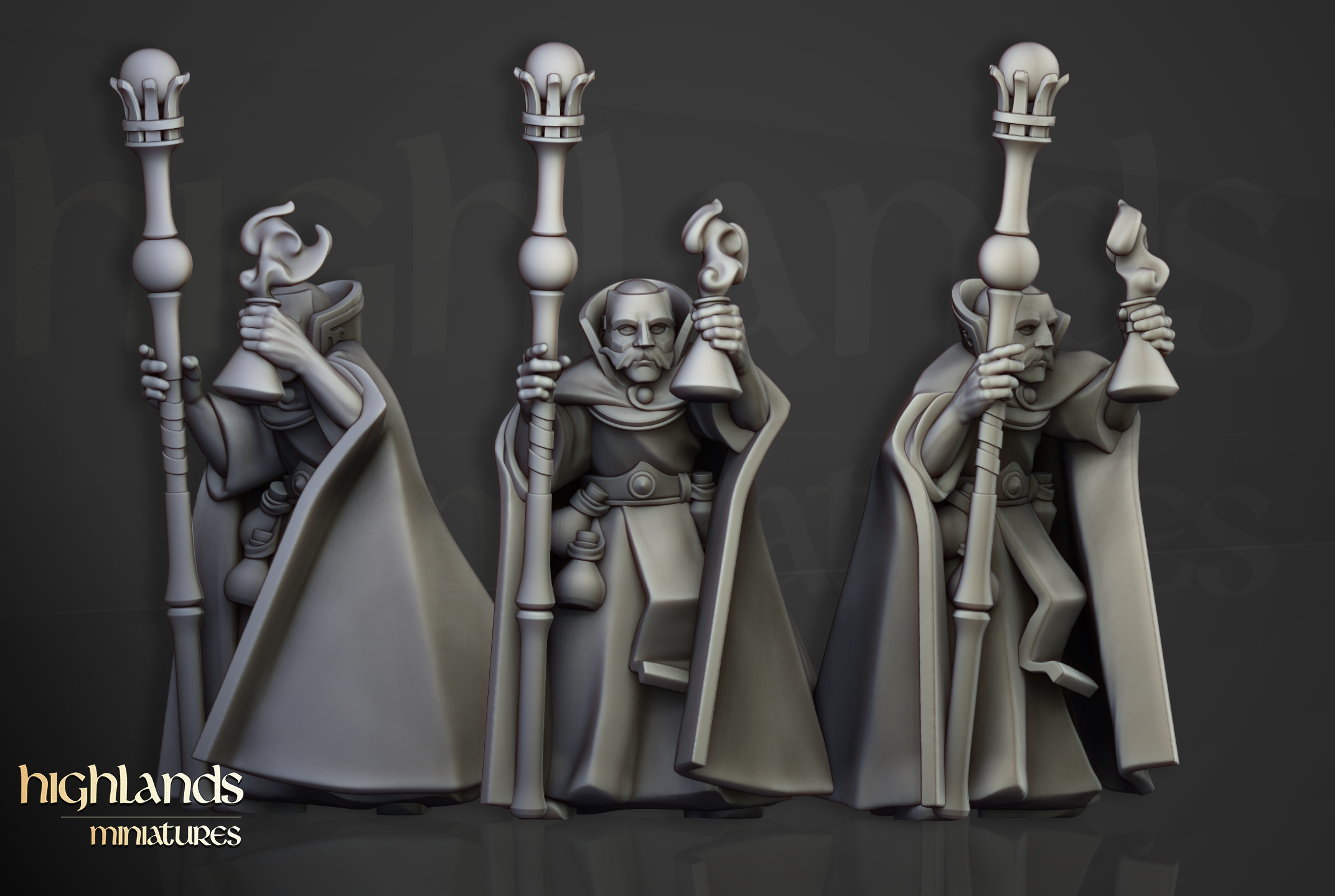 Wizard, Highlands Miniatures