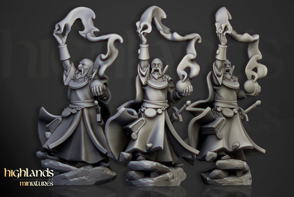 Wizard, Highlands Miniatures