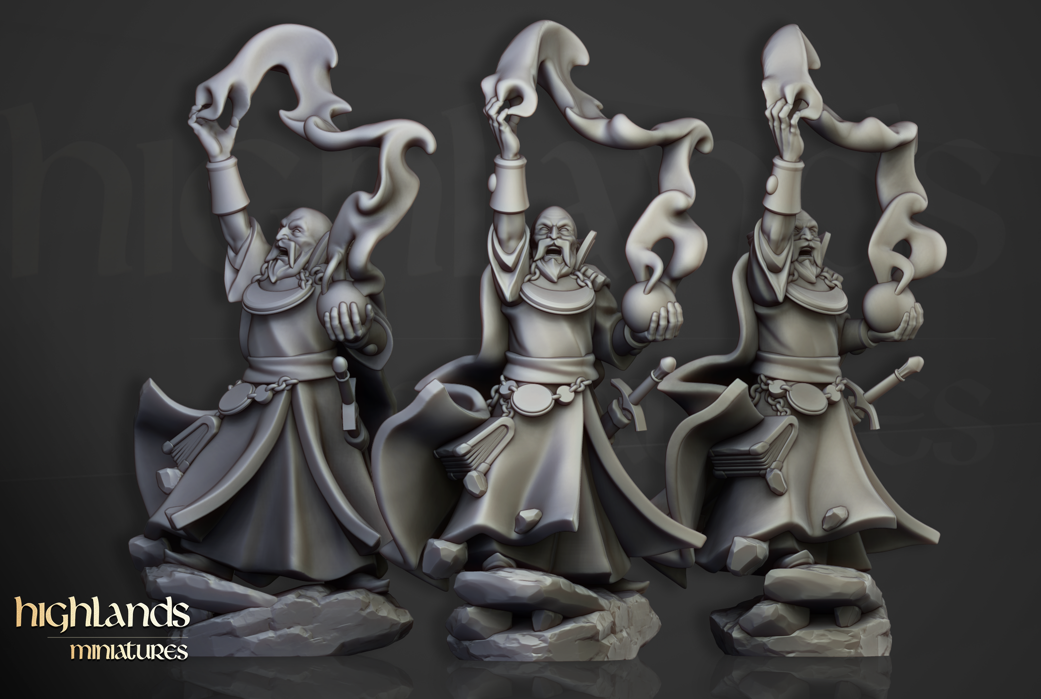 Wizard, Highlands Miniatures