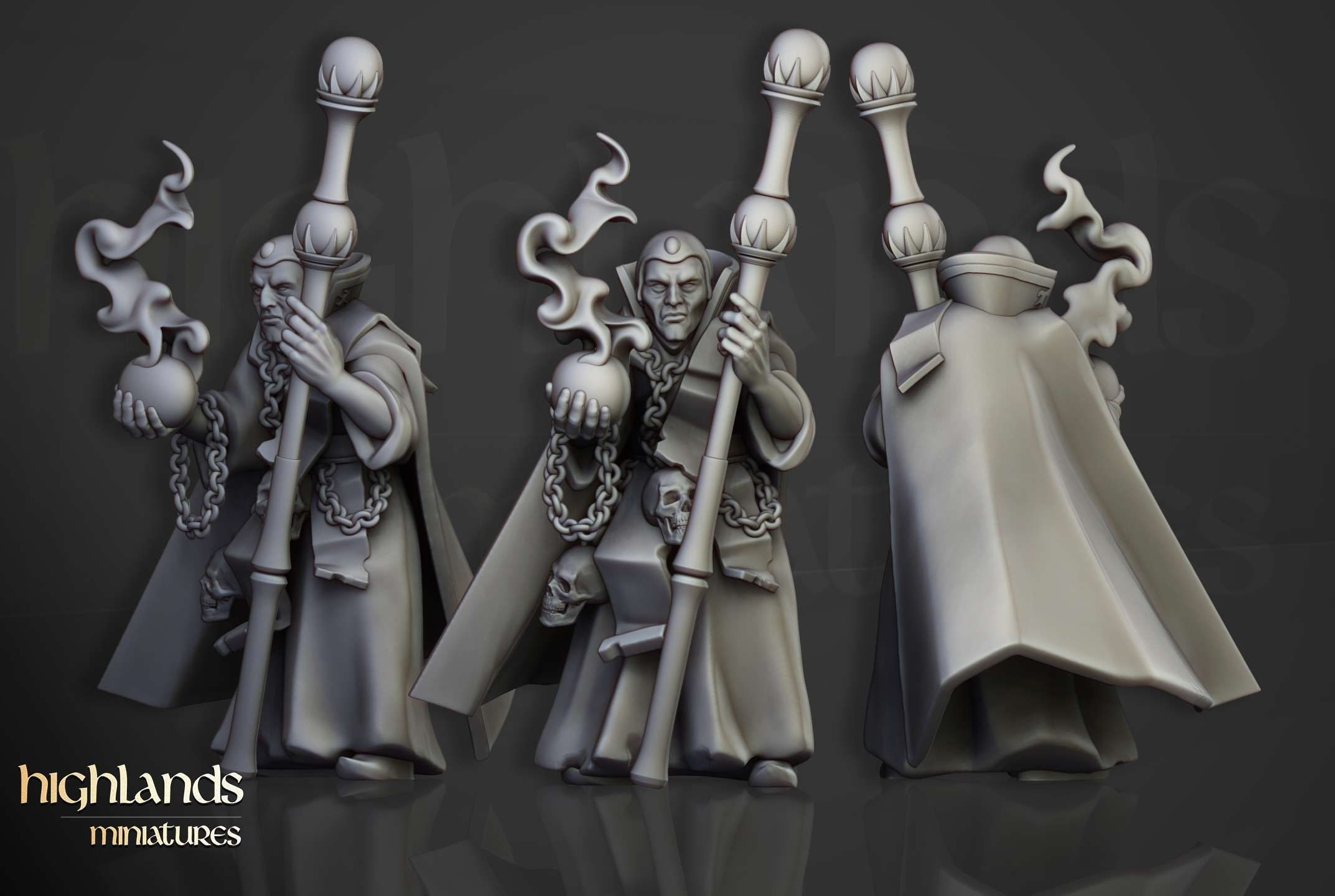 Wizard, Highlands Miniatures